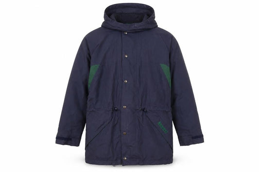 Mens UK Size S Bradsport Blue Parka Coat