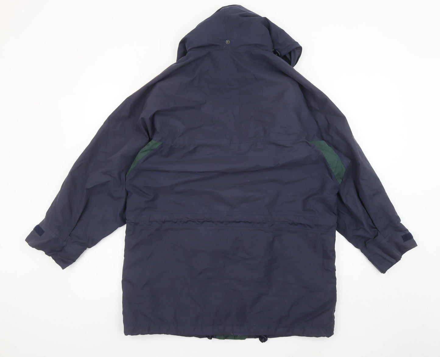 Mens UK Size S Bradsport Blue Parka Coat