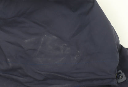 Mens UK Size S Bradsport Blue Parka Coat