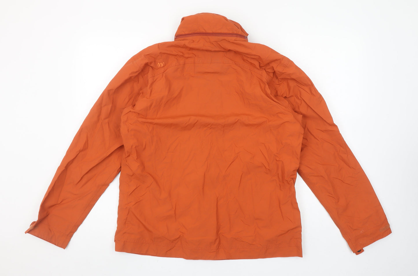 Womens UK Size 10 Quechua Orange Rain Coat