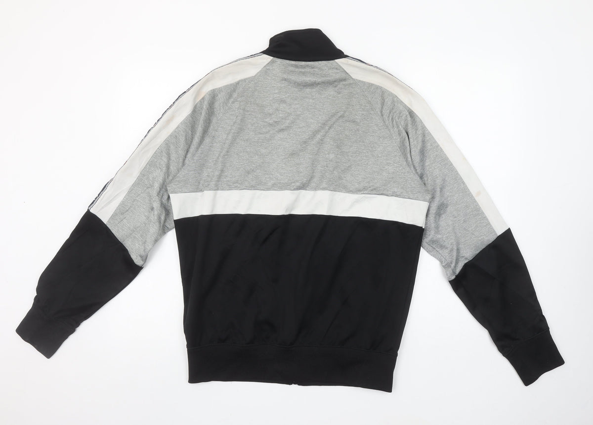 Mens UK Size M Champion Multicoloured Full Zip Sweatshirt
