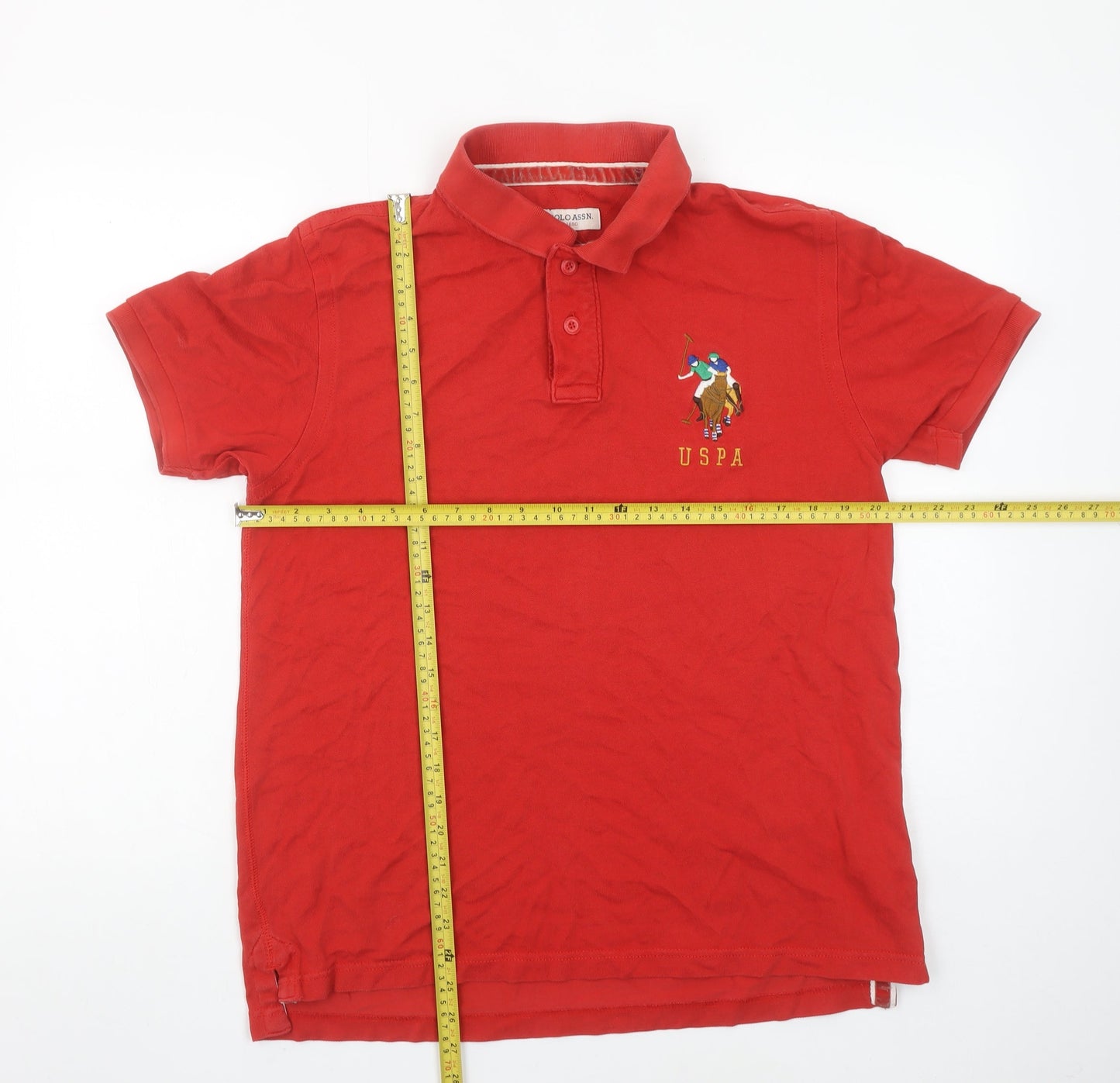 Mens UK Size L U.S. Polo Assn. 100% Cotton Polo Shirt