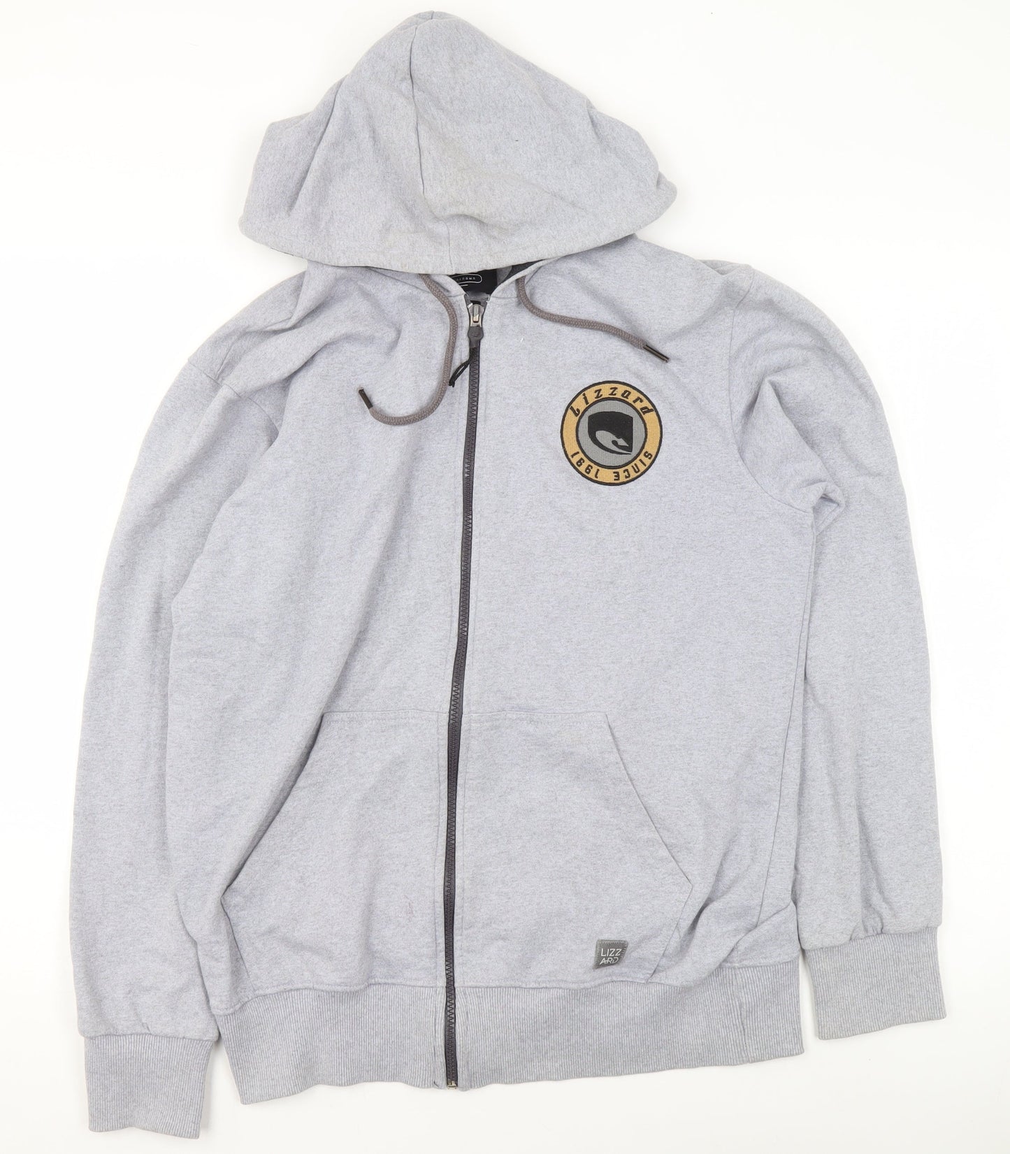 Mens UK Size S Lizzard Grey Gym & Training Running & Jogging Walking Jacket