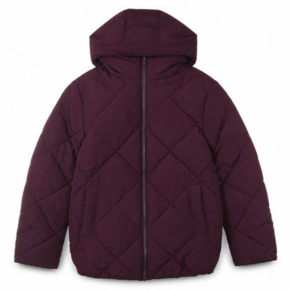 Womens UK Size 8 ASOS Purple Puffer Jacket