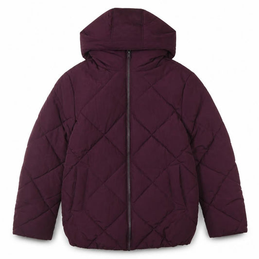 Womens UK Size 8 ASOS Purple Puffer Jacket