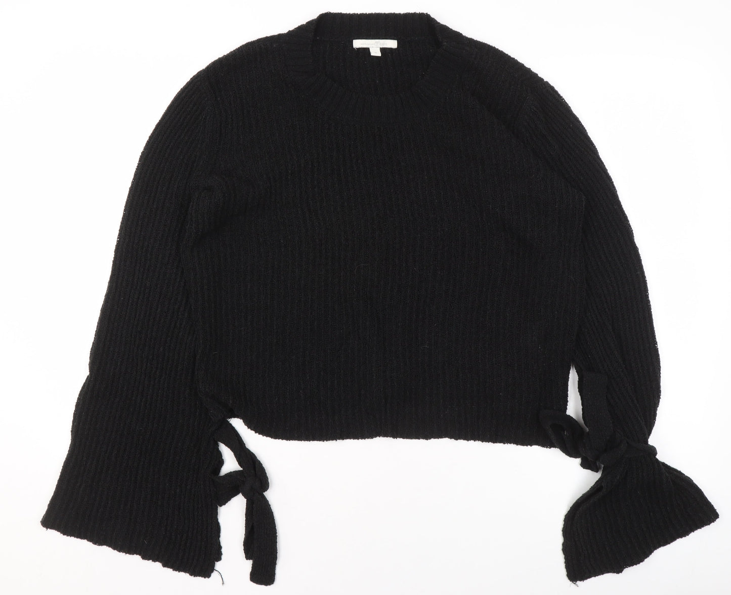 Womens UK Size 12 Tom Tailor Denim Black Pullover Jumper