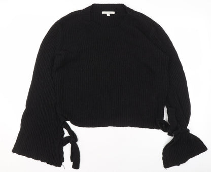 Womens UK Size 12 Tom Tailor Denim Black Pullover Jumper