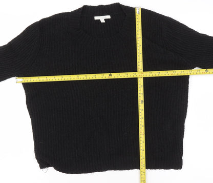 Womens UK Size 12 Tom Tailor Denim Black Pullover Jumper