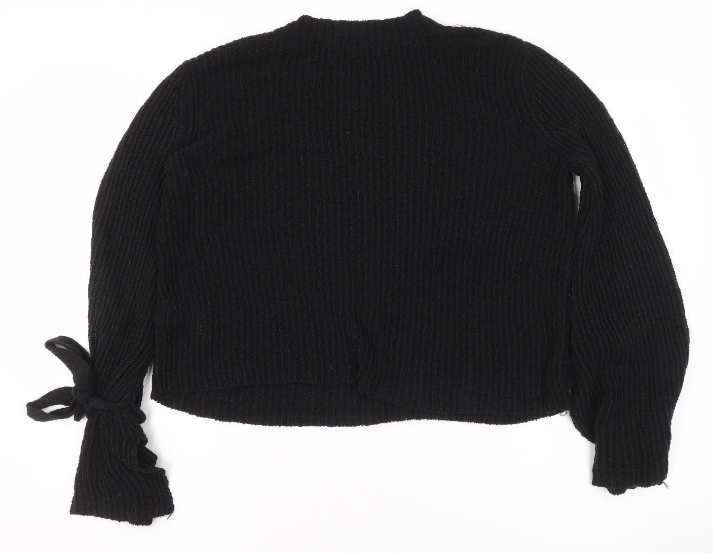 Womens UK Size 12 Tom Tailor Denim Black Pullover Jumper