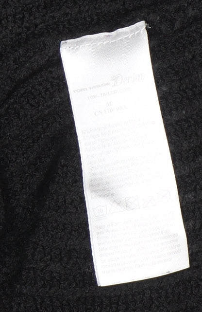 Womens UK Size 12 Tom Tailor Denim Black Pullover Jumper