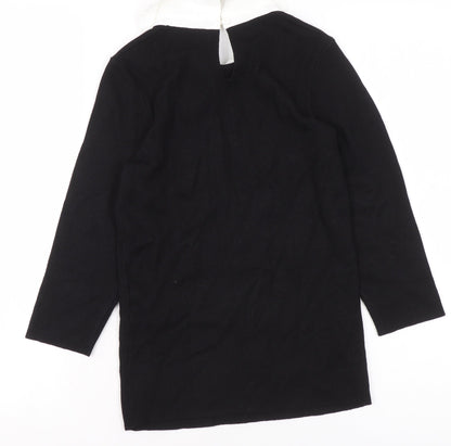 Womens UK Size S Dorothy Perkins Black Pullover Jumper