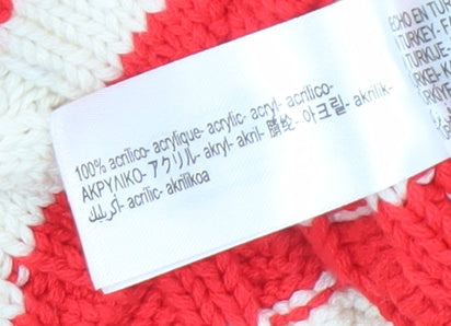 Womens UK Size 12 Zara Red Cardigan Jumper