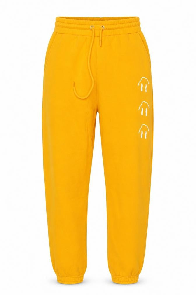 Womens UK Size M SKINNY DIP LONDON Relaxed Fit Jogger Yellow Trousers