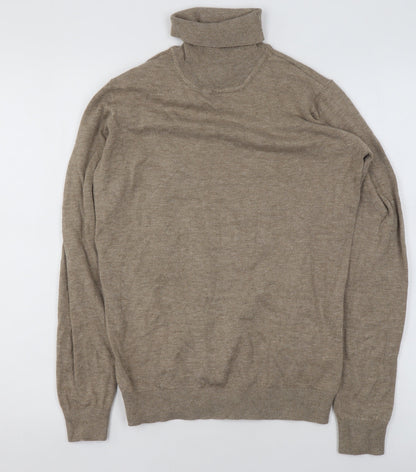 Womens UK Size XL OBJECT Beige Pullover Jumper