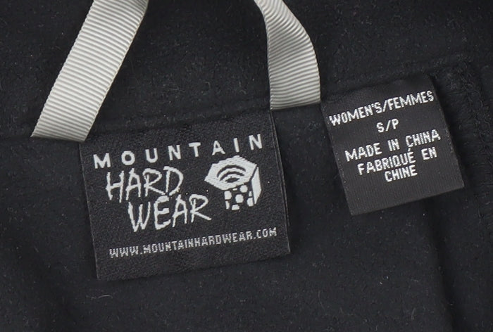 Womens UK Size S Mountain Hardwear Black Pullover Sweatshirt