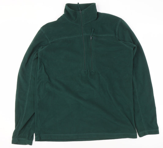 Mens UK Size XS Mountain Warehouse Green Pullover Sweatshirt