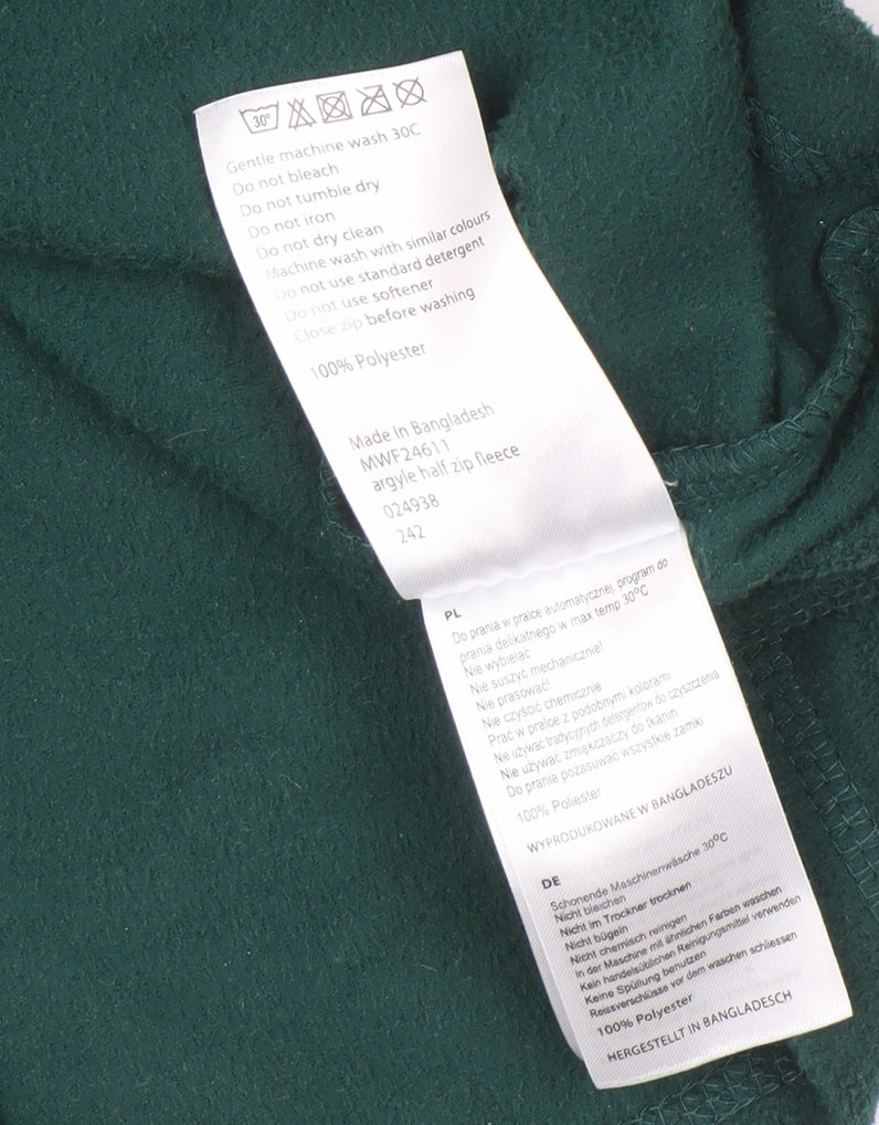 Mens UK Size XS Mountain Warehouse Green Pullover Sweatshirt