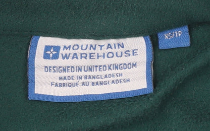 Mens UK Size XS Mountain Warehouse Green Pullover Sweatshirt