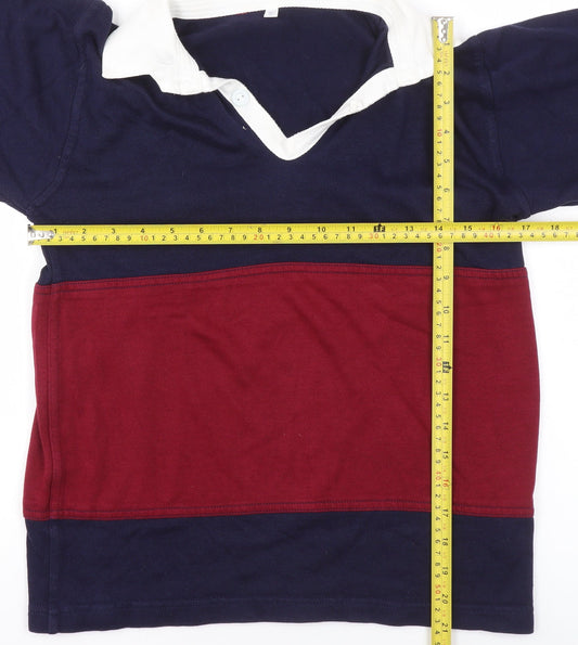 Boys UK Size 8 Years Halbro Multicoloured Basic Polo