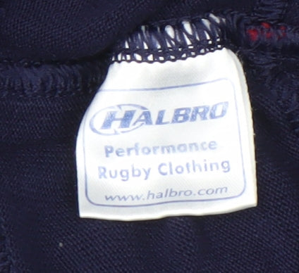 Boys UK Size 8 Years Halbro Multicoloured Basic Polo