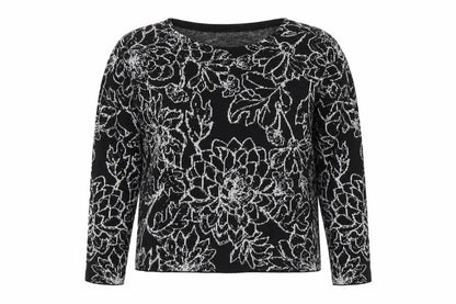 Womens UK Size XL Cynthia Rowley Black Pullover Jumper