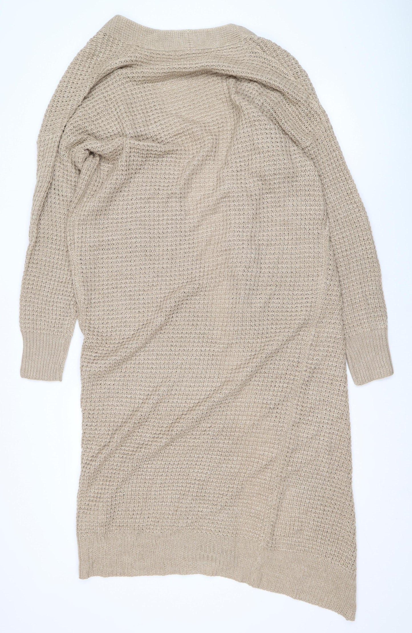 Womens UK Size 6 Missguided Beige Basic Jacket