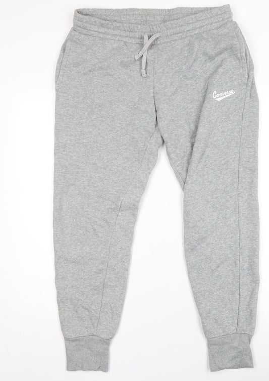 Boys UK Size L Converse Regular Fit Jogger Grey Trousers