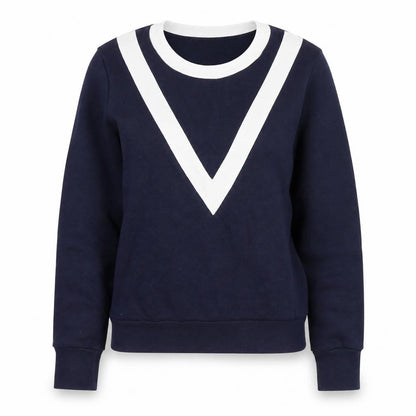 Womens UK Size M J.CREW Blue Pullover Sweatshirt