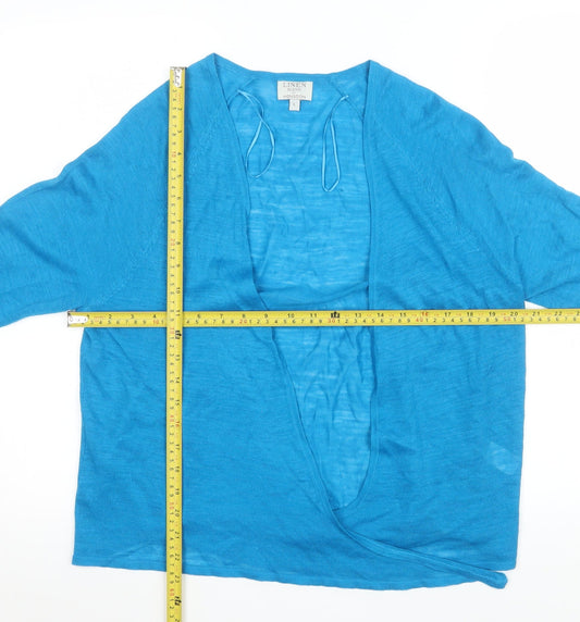 Womens UK Size L Monsoon Blue Basic Jacket
