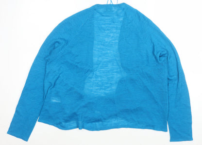 Womens UK Size L Monsoon Blue Basic Jacket