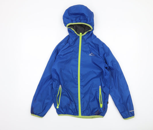 Boys UK Size 11-12 Years Portwest Blue Windbreaker Coat