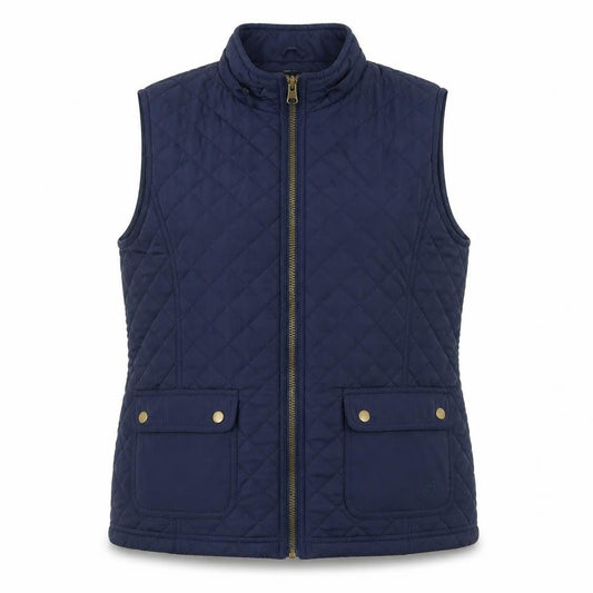 Womens UK Size XL Betty Kay London Blue Quilted Coat