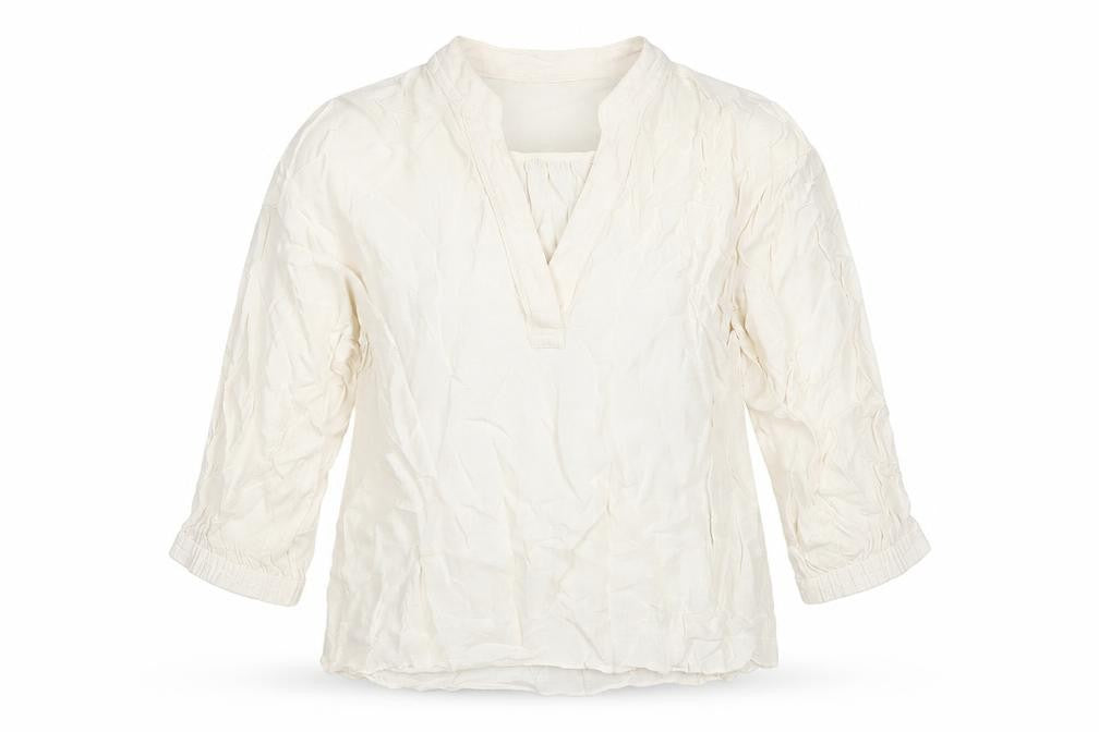Womens UK Size S mos mosh Ivory Tunic Blouse