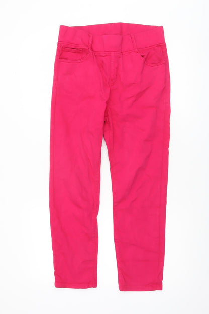 Womens UK Size 10 Gerard Slim Fit Casual Travel Workwear Pink Trousers