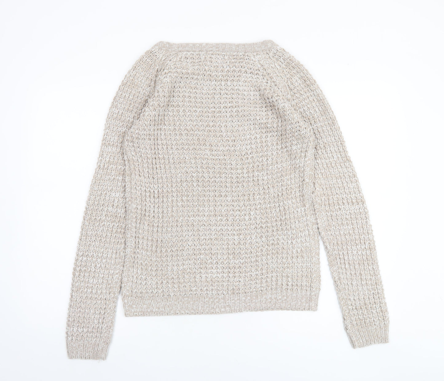Womens UK Size M Miss Accessory Beige Pullover Jumper