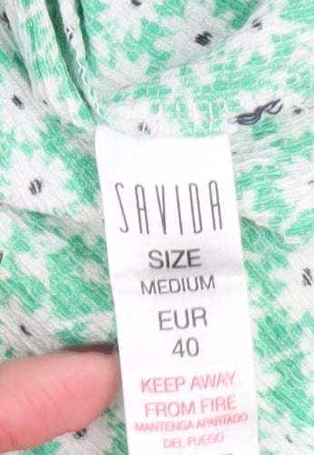 Womens UK Size 12 Savida Fit & Flare Dress