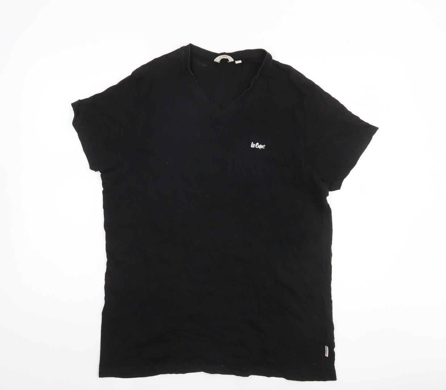 Mens UK Size L Lee Cooper Black  T-Shirt