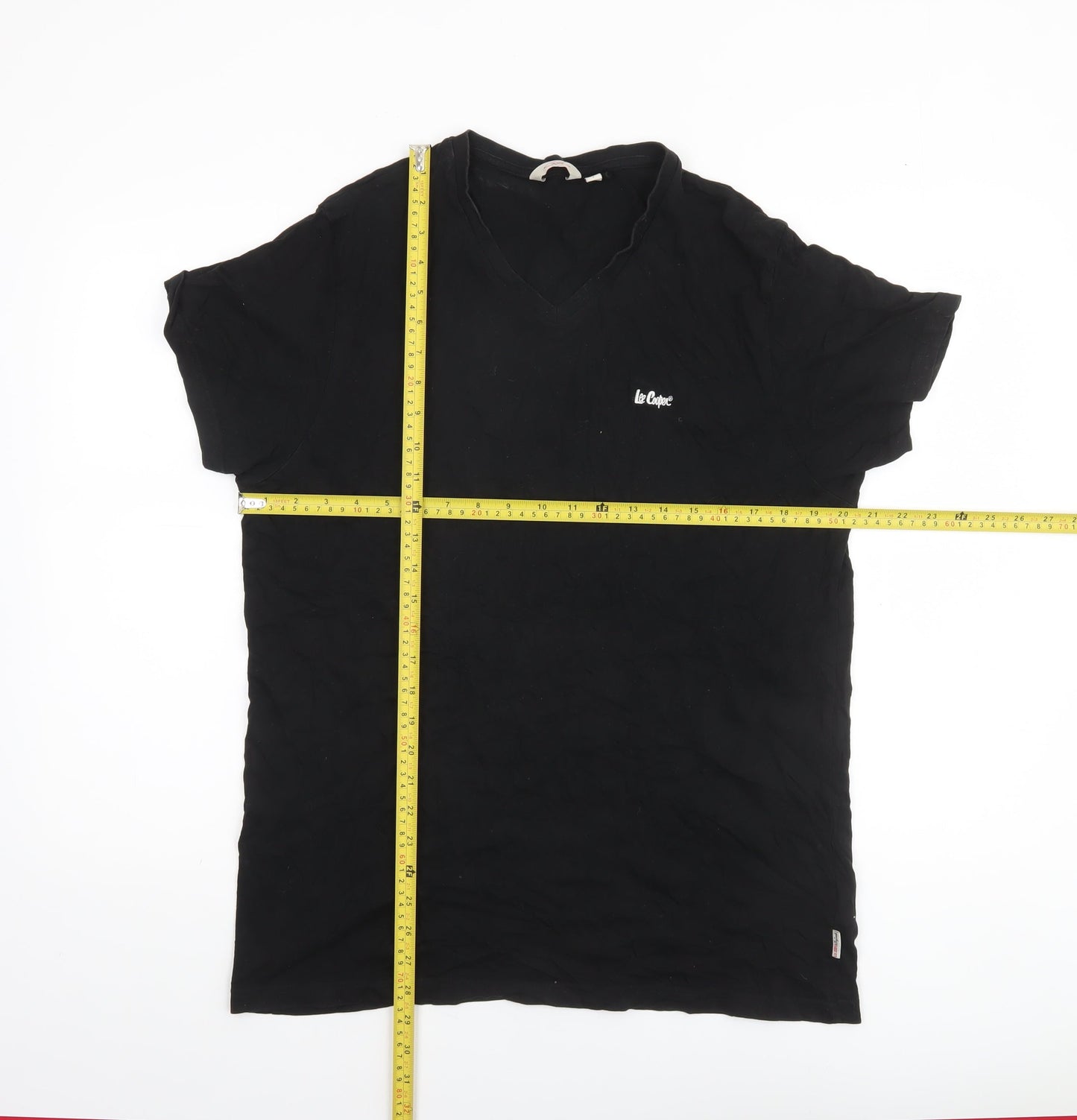 Mens UK Size L Lee Cooper Black  T-Shirt