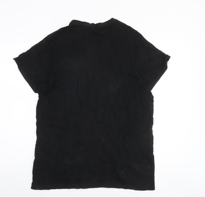 Mens UK Size L Lee Cooper Black  T-Shirt