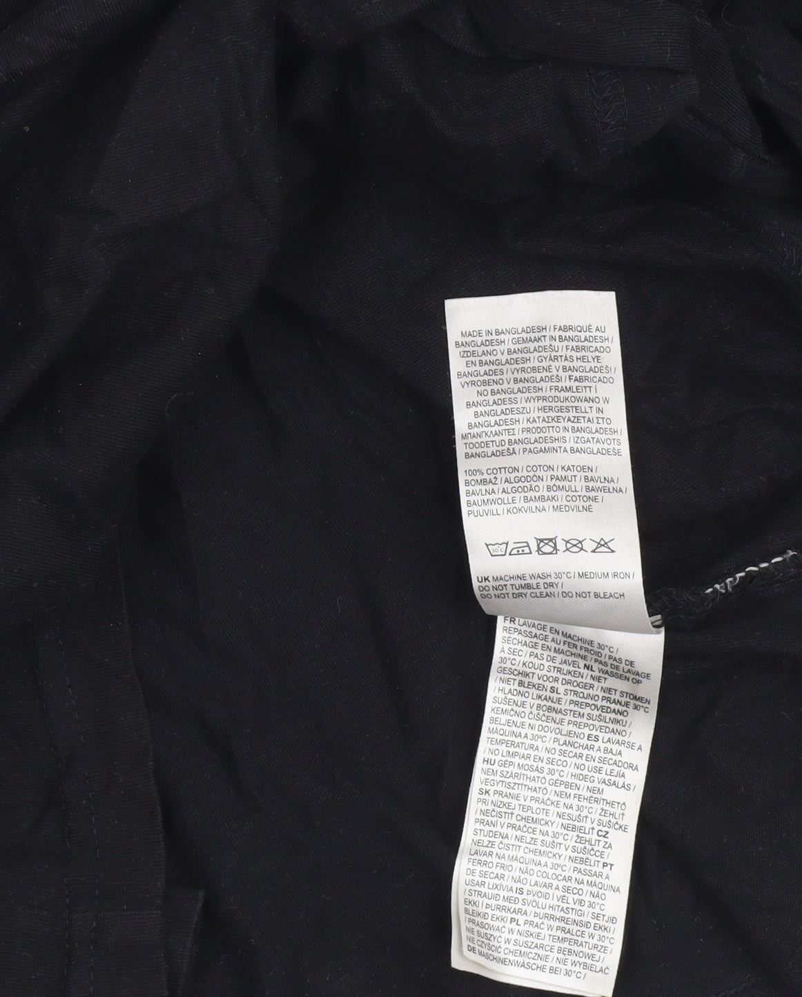 Mens UK Size L Lee Cooper Black  T-Shirt