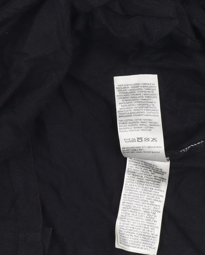 Mens UK Size L Lee Cooper Black  T-Shirt