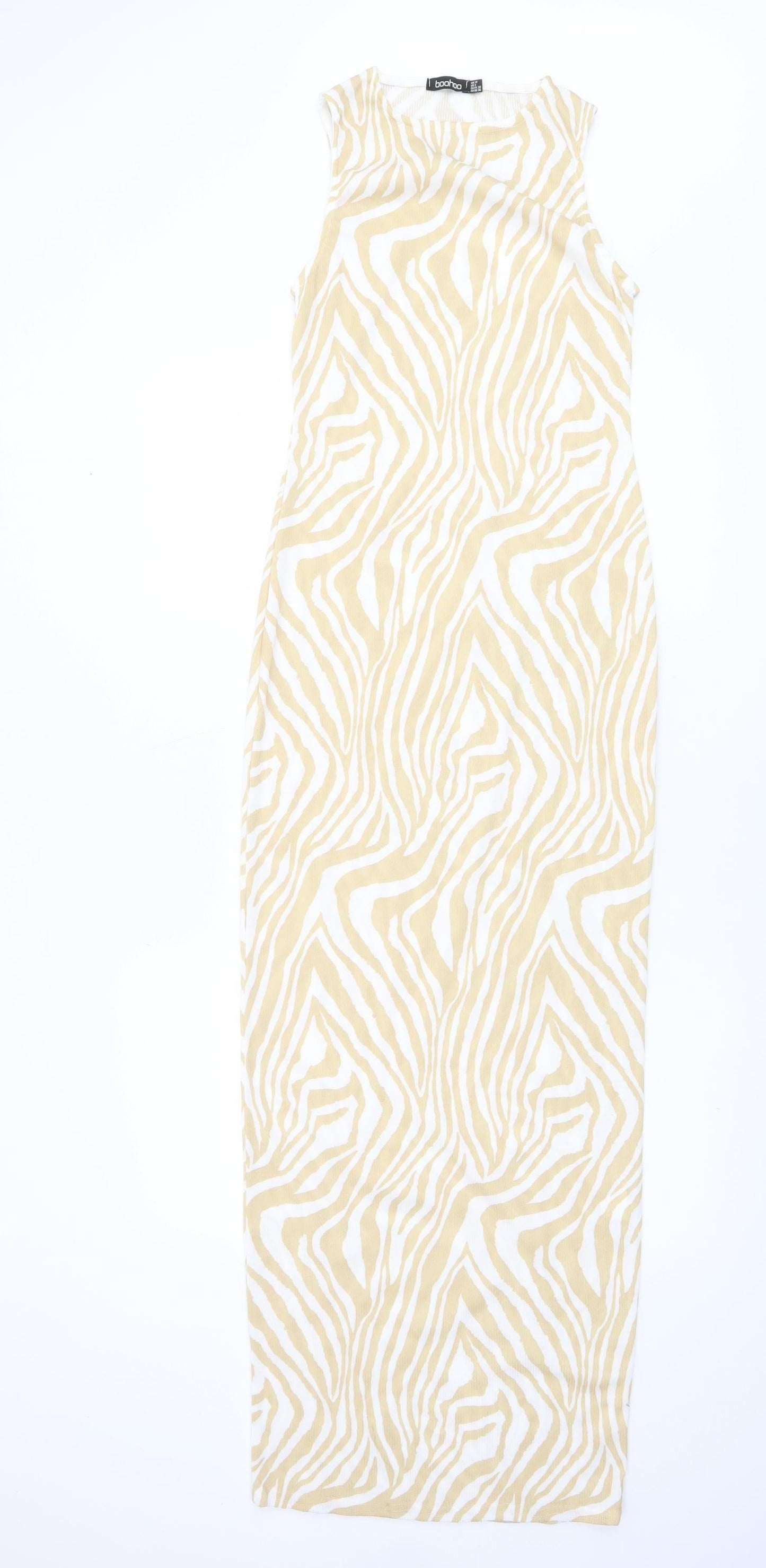 Womens UK Size 10 Boohoo Bodycon Dress