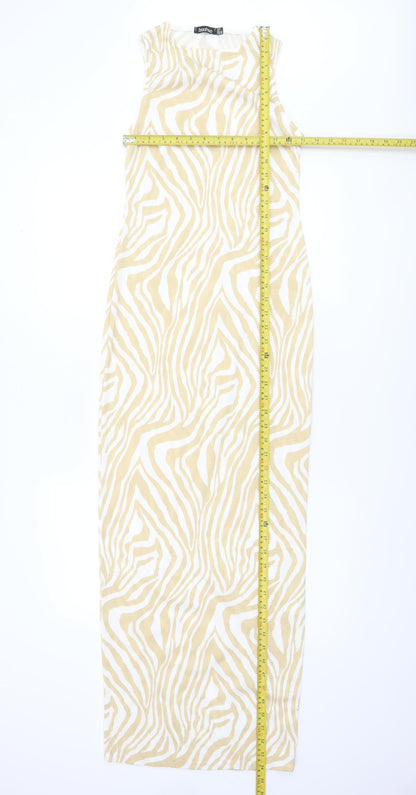 Womens UK Size 10 Boohoo Bodycon Dress