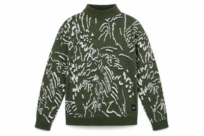 Womens UK Size M Native Youth Green Pullover Jumper