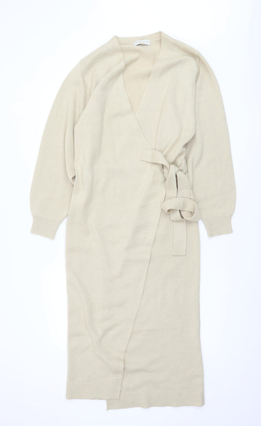 Womens UK Size S Pretty Lavish Wrap Dress