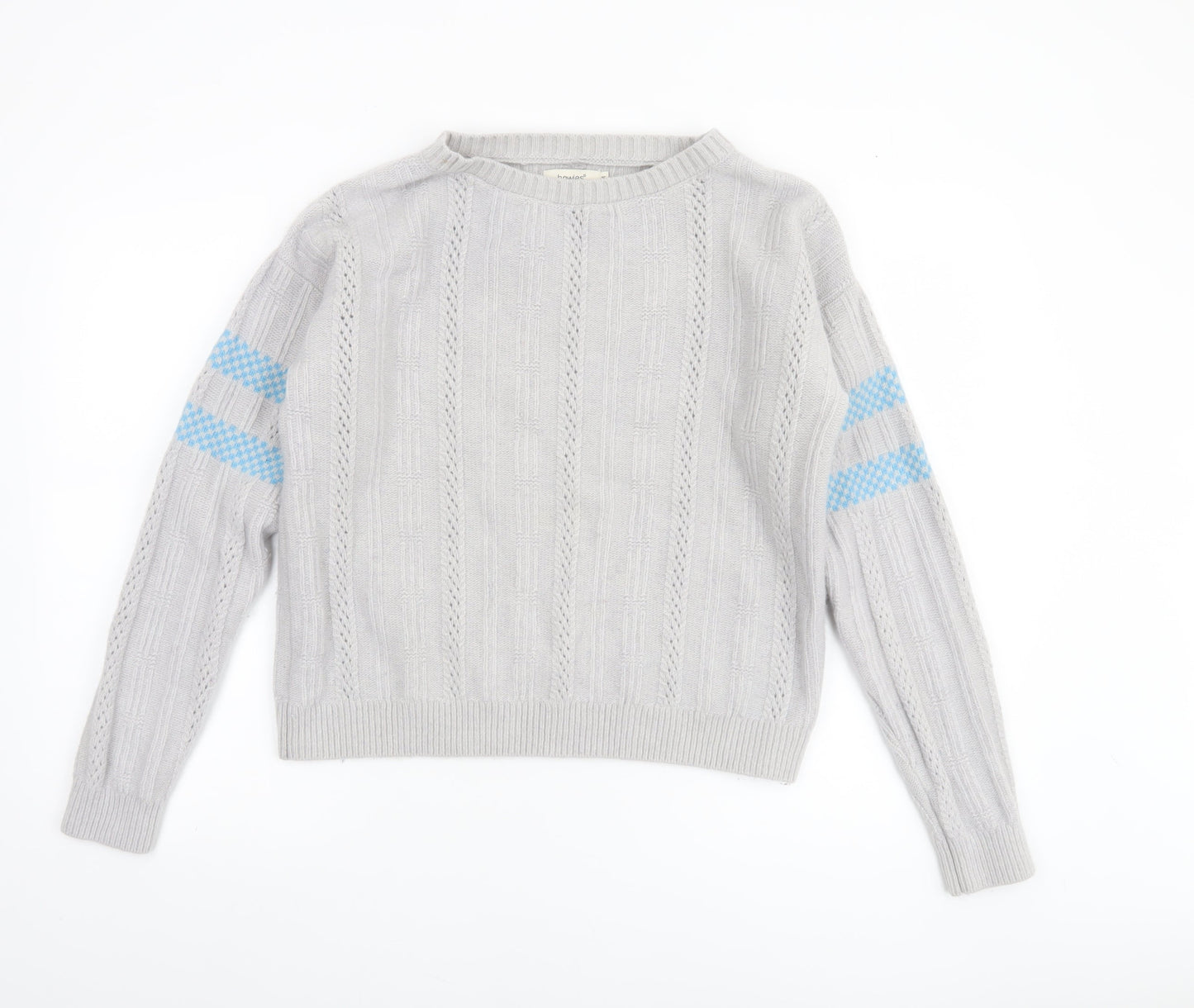 Womens UK Size M howies Grey Pullover Jumper