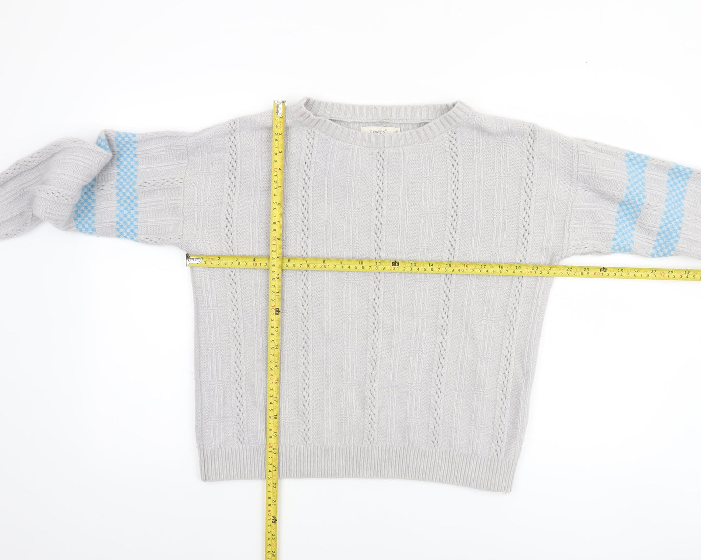 Womens UK Size M howies Grey Pullover Jumper