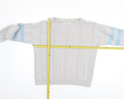 Womens UK Size M howies Grey Pullover Jumper