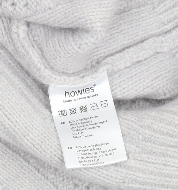 Womens UK Size M howies Grey Pullover Jumper