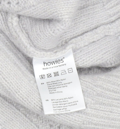 Womens UK Size M howies Grey Pullover Jumper